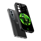 rick and morty schwifty back phone cover | glass case for oneplus nord ce 4