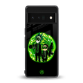 rick and morty schwifty back phone cover | glass case for google pixel 6 pro