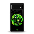 rick and morty schwifty back phone cover | glass case for google pixel 6