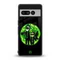 rick and morty schwifty back phone cover | glass case for google pixel 7 pro