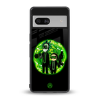rick and morty schwifty back phone cover | glass case for Google Pixel 7