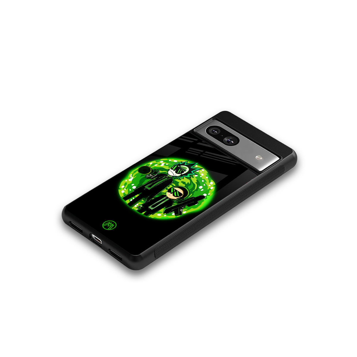 rick and morty schwifty back phone cover | glass case for Google Pixel 7A