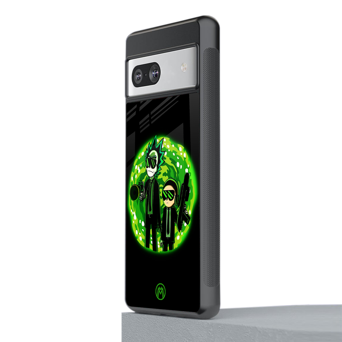 rick and morty schwifty back phone cover | glass case for Google Pixel 7A
