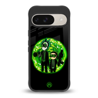 rick and morty schwifty back phone cover | glass case for google pixel 9