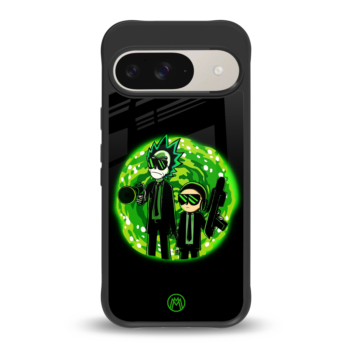 rick and morty schwifty back phone cover | glass case for google pixel 9