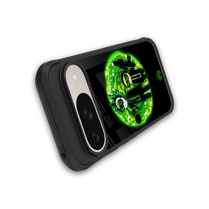 rick and morty schwifty back phone cover | glass case for google pixel 9