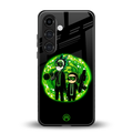 rick and morty schwifty back phone cover | glass case for samsung galaxy s25