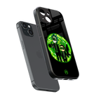 rick and morty schwifty back phone cover | glass case for iphone 15