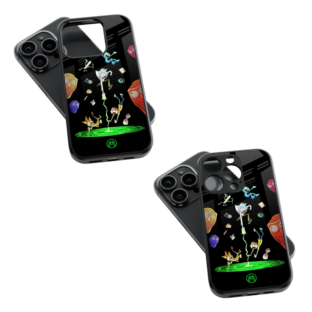 Trendy Glass Back Mobile Case for iPhone, Samsung, Redmi, OnePlus, Google Pixel, Motorola