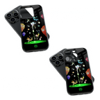 Trendy Glass Back Mobile Case for iPhone, Samsung, Redmi, OnePlus, Google Pixel, Motorola