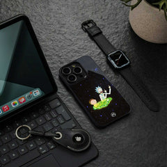 Rick And Morty FO Aesthetic Phone Cover | Glass Case