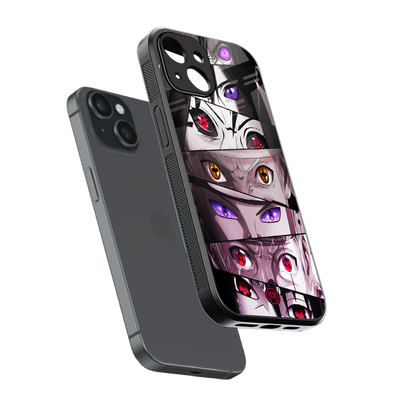rinnegan back phone cover | glass case for iphone 13 mini