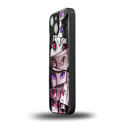 rinnegan back phone cover | glass case for iphone 13 mini