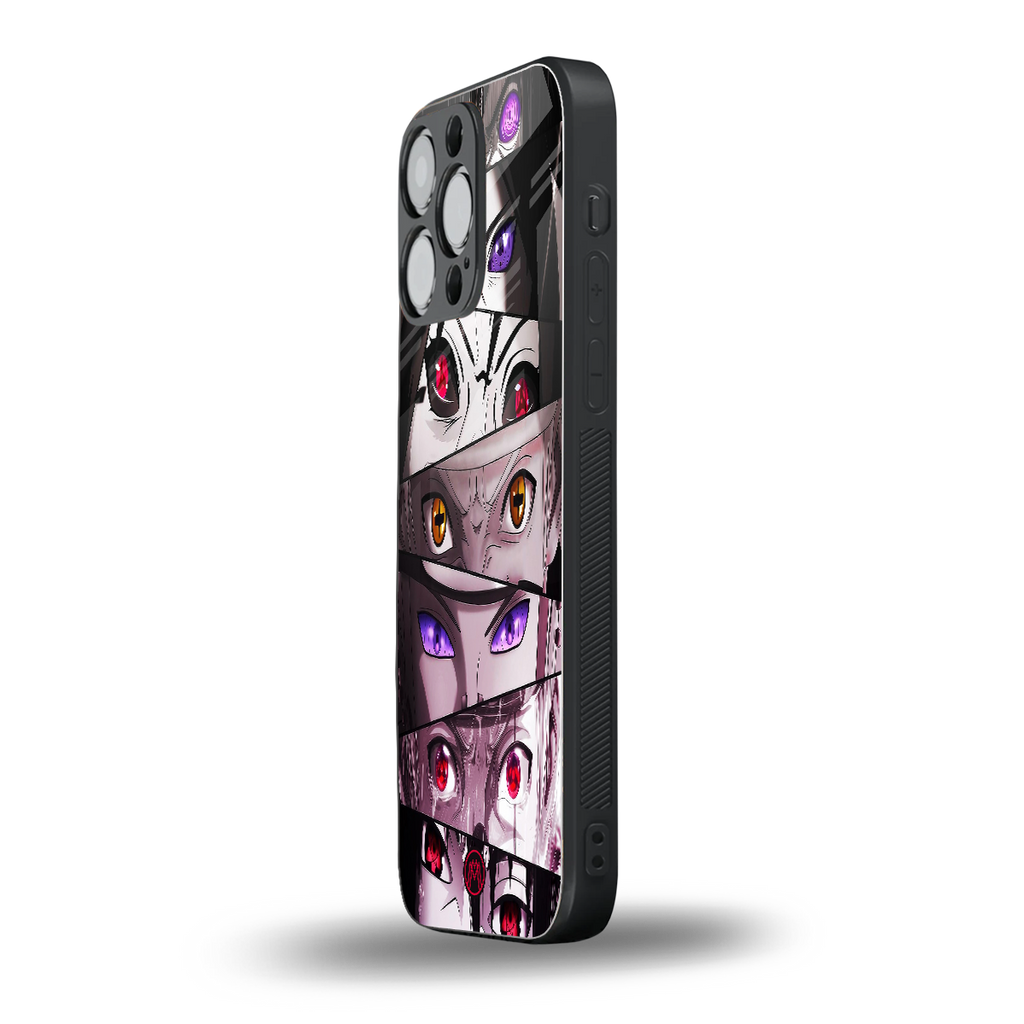 rinnegan back phone cover | glass case for iphone 13 pro max