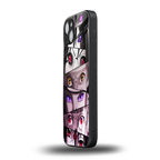 rinnegan back phone cover | glass case for iphone 15 plus