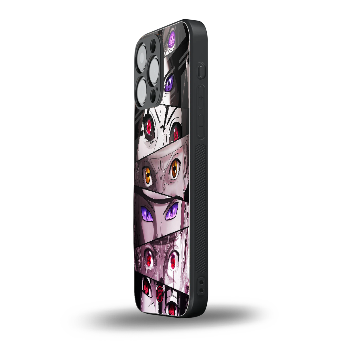 rinnegan back phone cover | glass case for iphone 15 pro max
