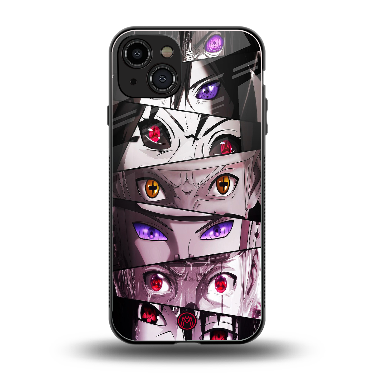 rinnegan back phone cover | glass case for iphone 15