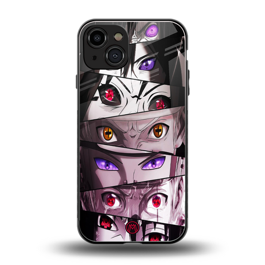 rinnegan back phone cover | glass case for iphone 15