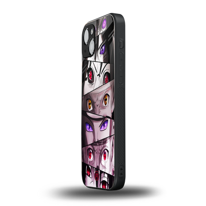 rinnegan back phone cover | glass case for iphone 15