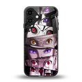 rinnegan back phone cover | glass case for iphone 16 plus
