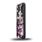 rinnegan back phone cover | glass case for iphone 16 plus