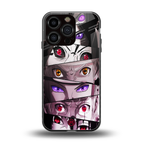 rinnegan back phone cover | glass case for iphone 16 pro