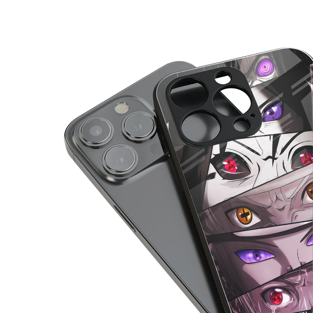 rinnegan back phone cover | glass case for iphone 16