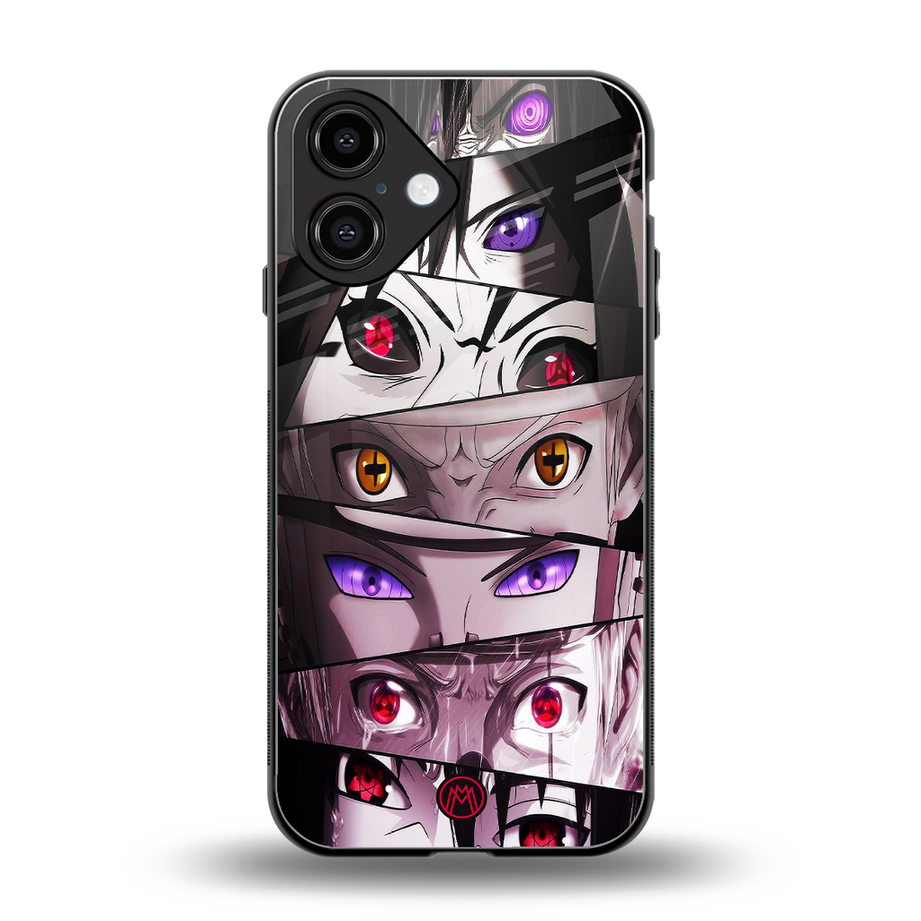 rinnegan back phone cover | glass case for iphone 16