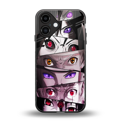 rinnegan back phone cover | glass case for iphone 16