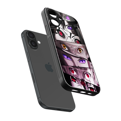 rinnegan back phone cover | glass case for iphone 16