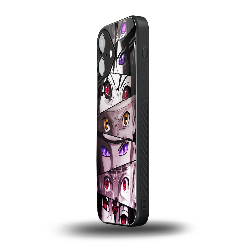 rinnegan back phone cover | glass case for iphone 16