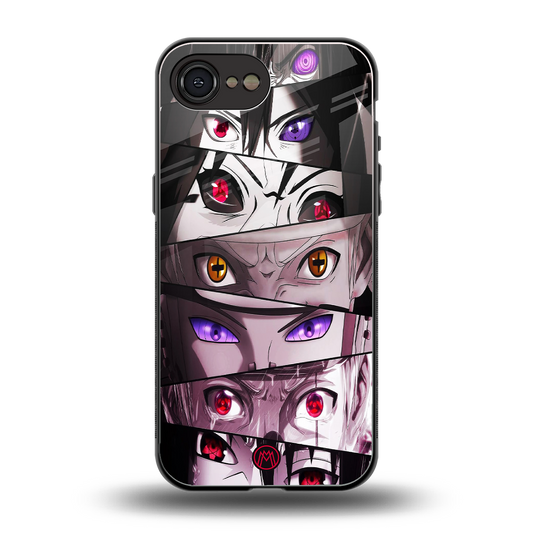 rinnegan back phone cover | glass case for iphone 16e
