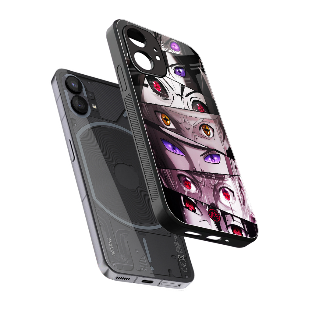 rinnegan back phone cover | glass case for nothing phone 1