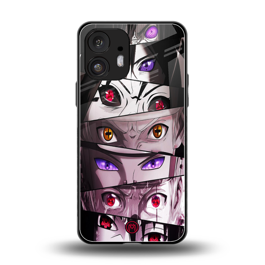rinnegan back phone cover | glass case for nothing phone 2