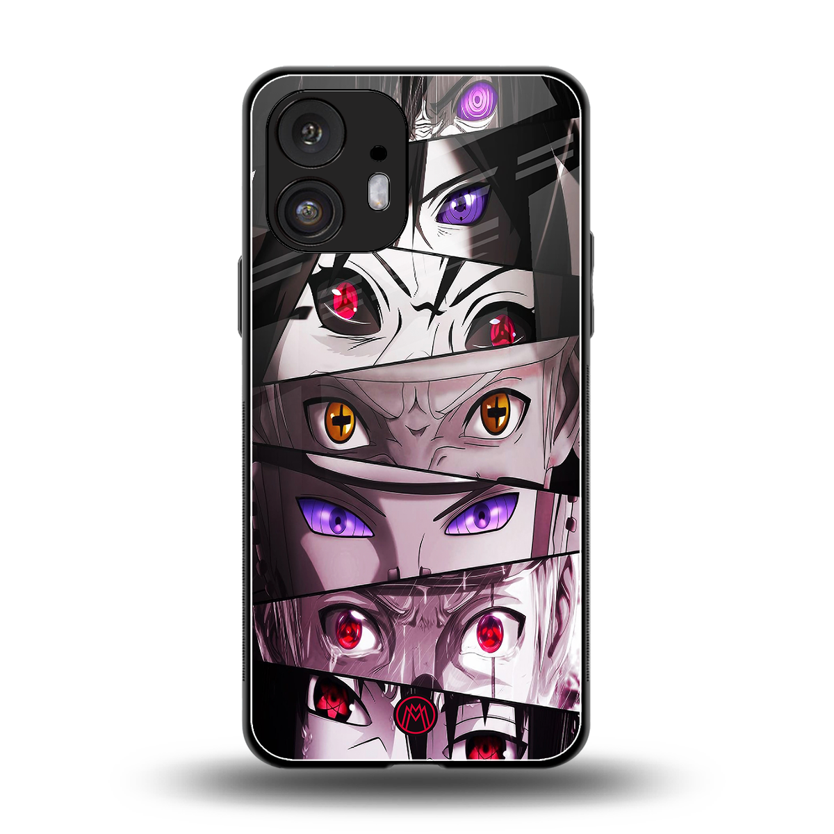 rinnegan back phone cover | glass case for nothing phone 2