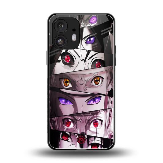 rinnegan back phone cover | glass case for nothing phone 2