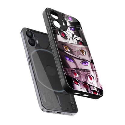 rinnegan back phone cover | glass case for nothing phone 2