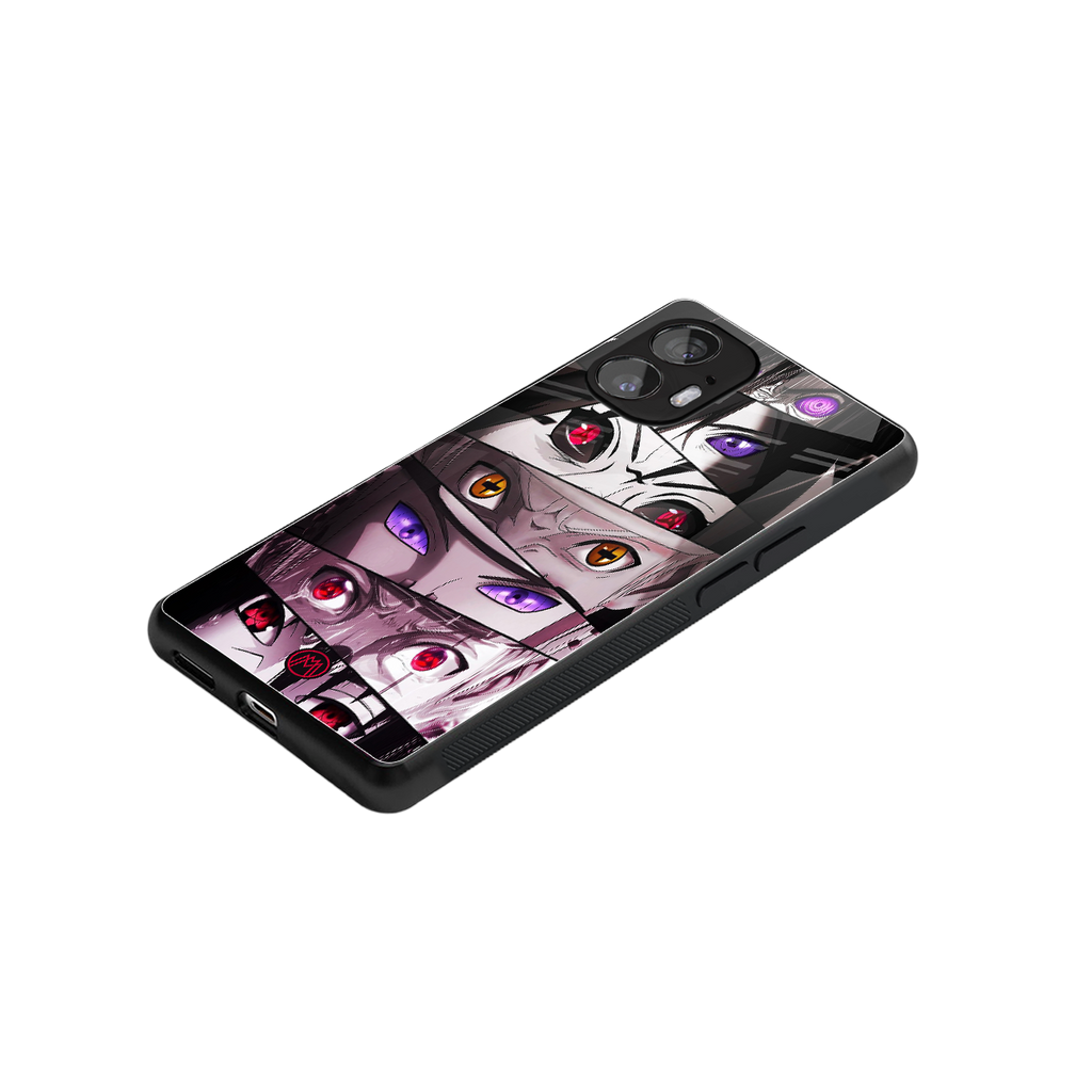 rinnegan back phone cover | glass case for nothing phone 2