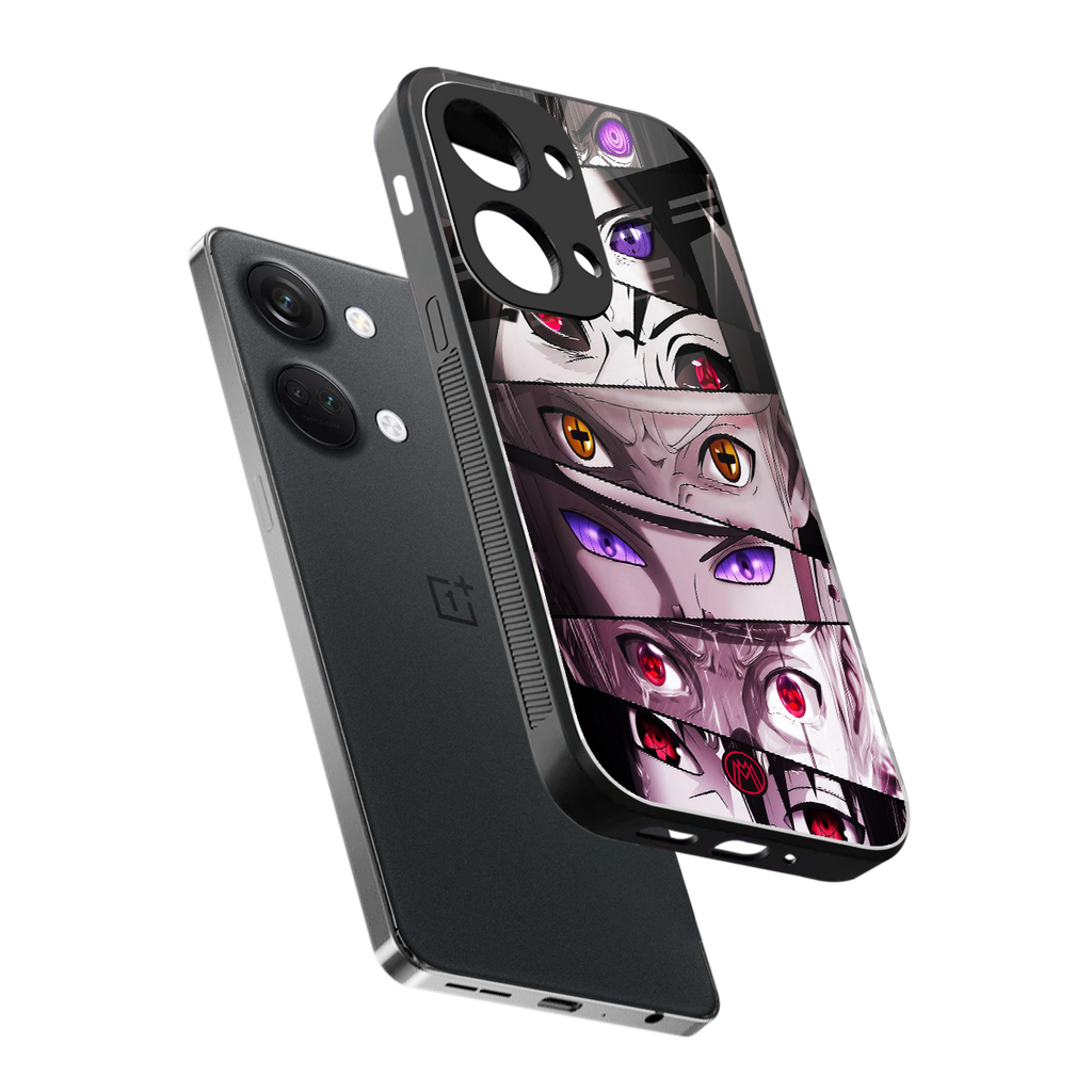 rinnegan back phone cover | glass case for oneplus nord 3