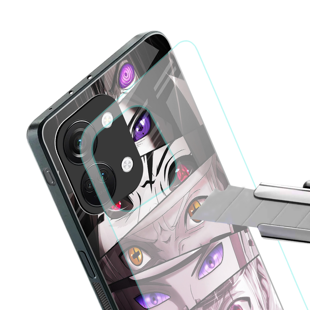 rinnegan back phone cover | glass case for oneplus nord 3