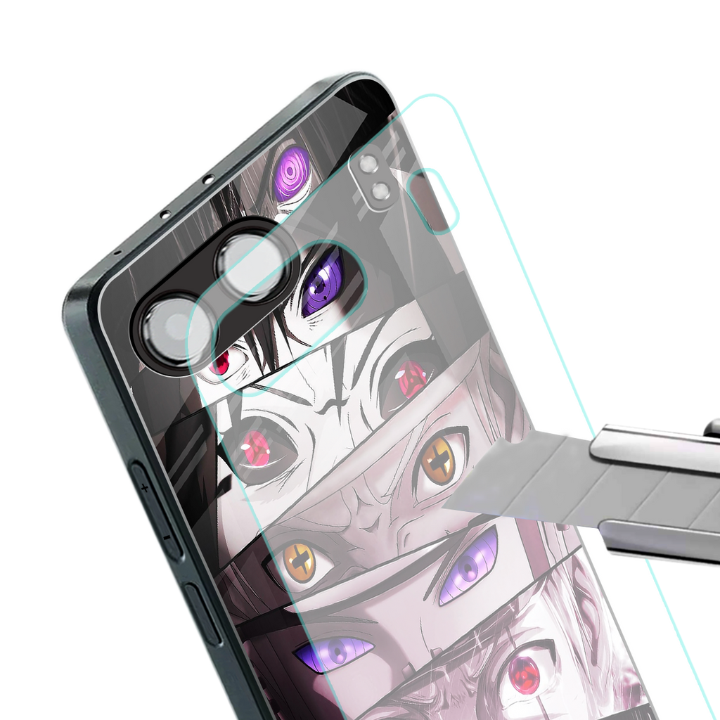 rinnegan back phone cover | glass case for oneplus nord 4