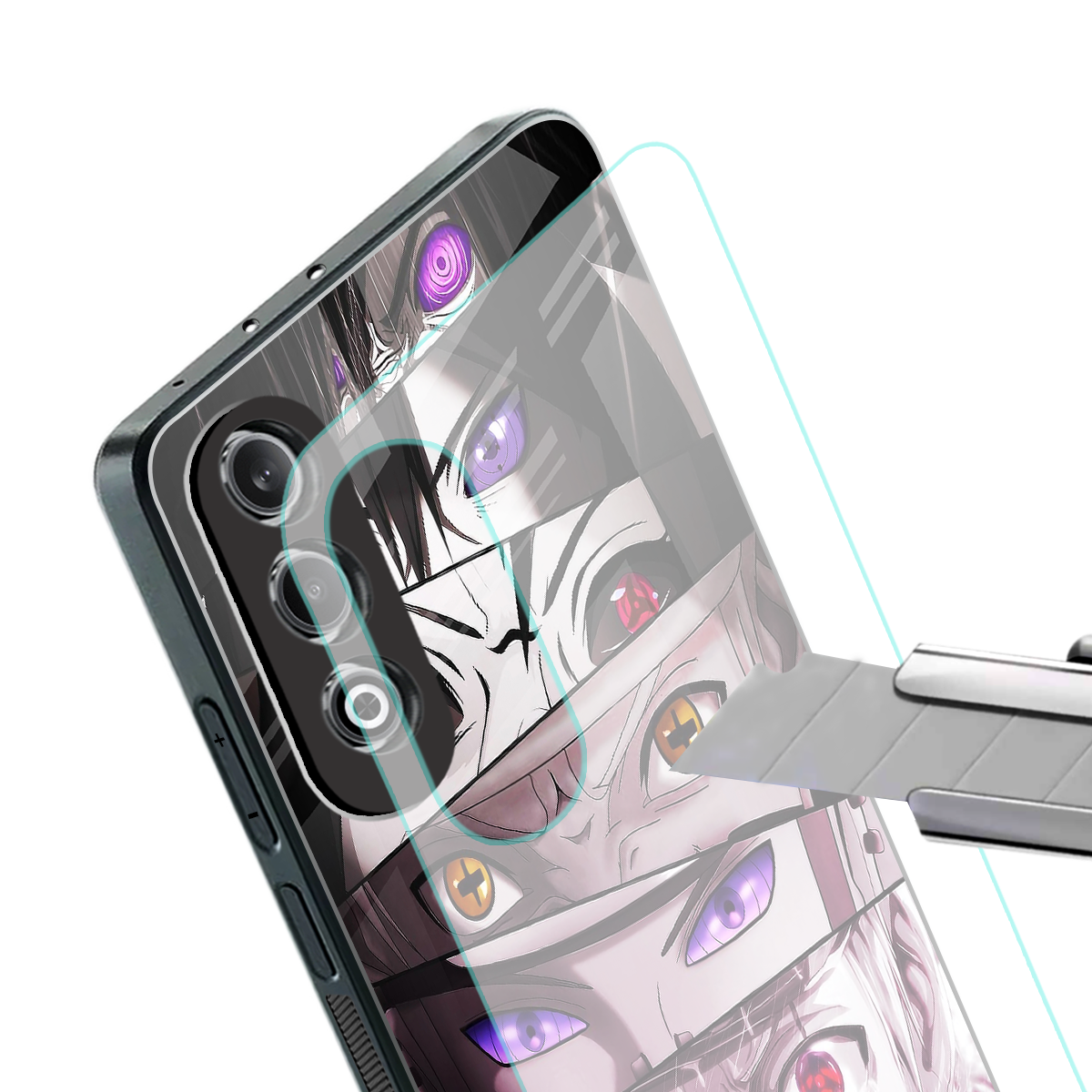 rinnegan back phone cover | glass case for oneplus nord ce 4