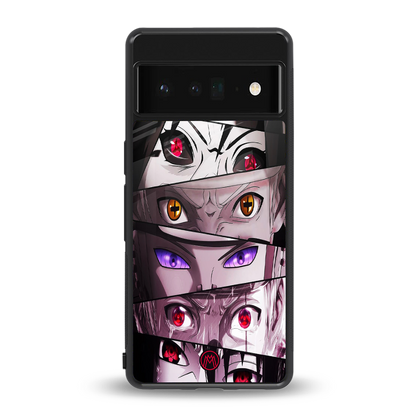 rinnegan back phone cover | glass case for google pixel 6 pro