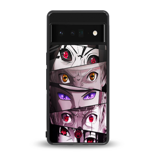rinnegan back phone cover | glass case for google pixel 6 pro