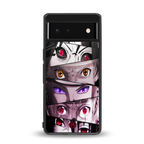 rinnegan back phone cover | glass case for google pixel 6