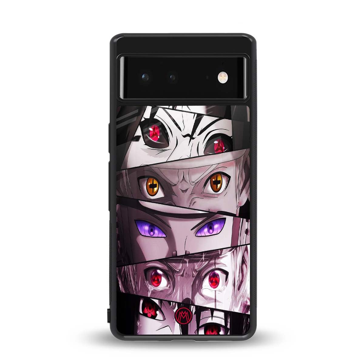 rinnegan back phone cover | glass case for google pixel 6