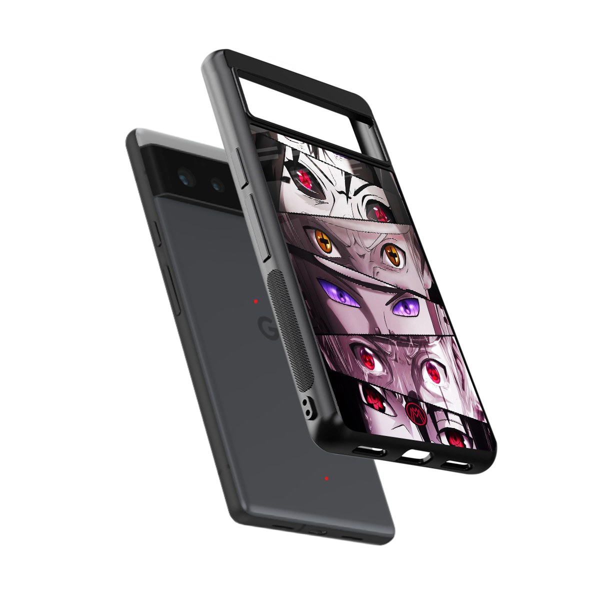 rinnegan back phone cover | glass case for google pixel 6