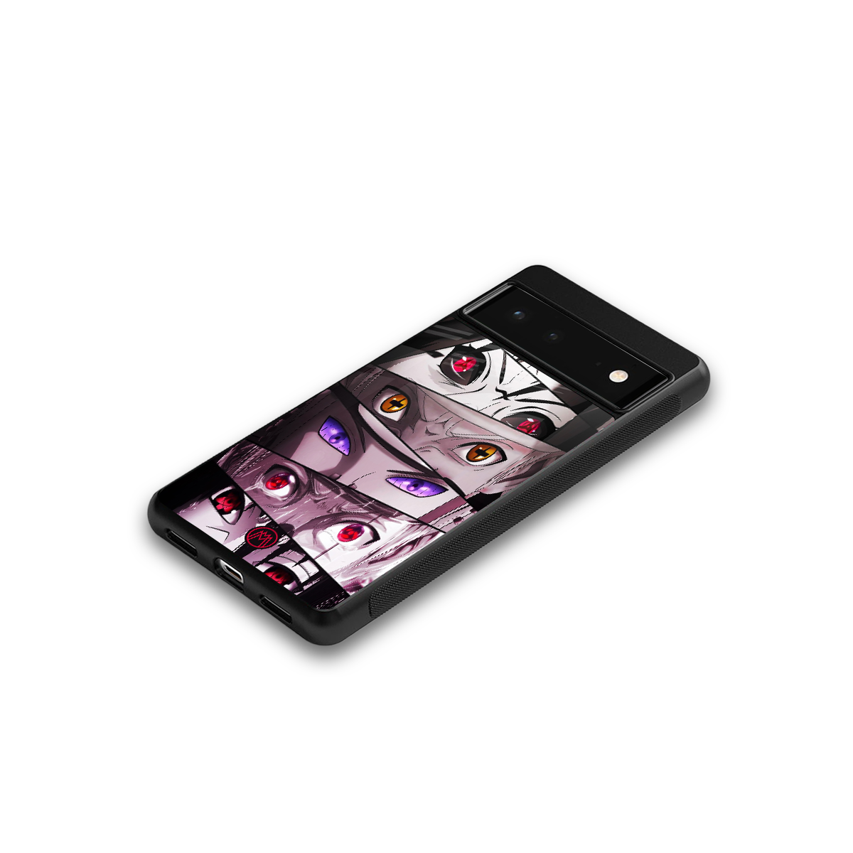 rinnegan back phone cover | glass case for google pixel 6