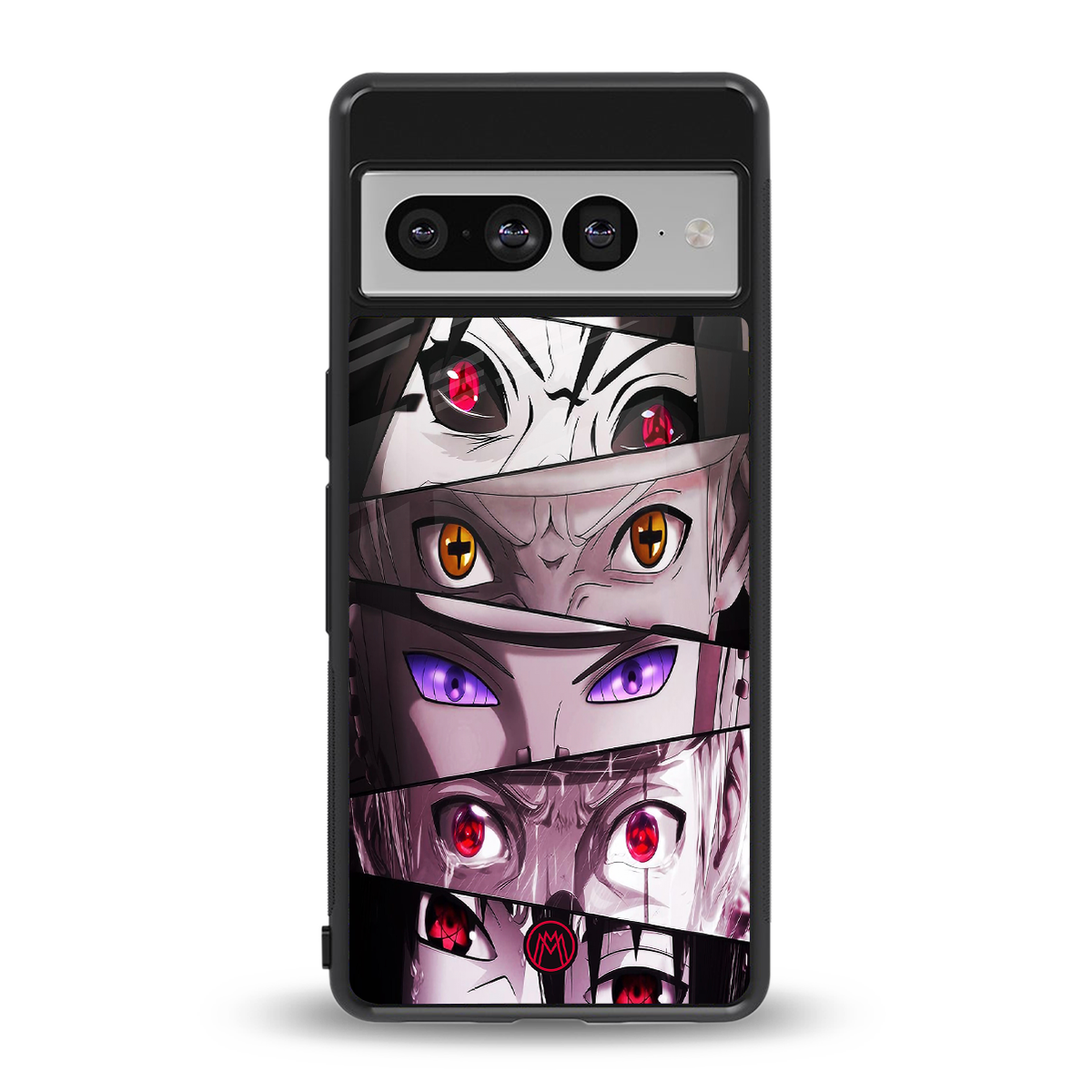 rinnegan back phone cover | glass case for google pixel 7 pro