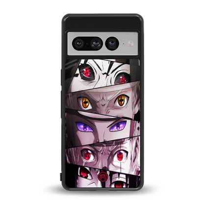 rinnegan back phone cover | glass case for google pixel 7 pro
